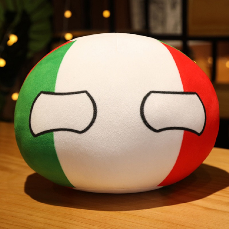 Italy Countryball Plush Polandball 10/30/40/50cm