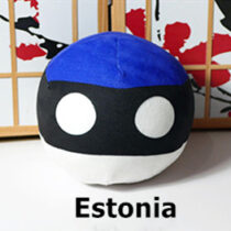 Estonia countryball plush