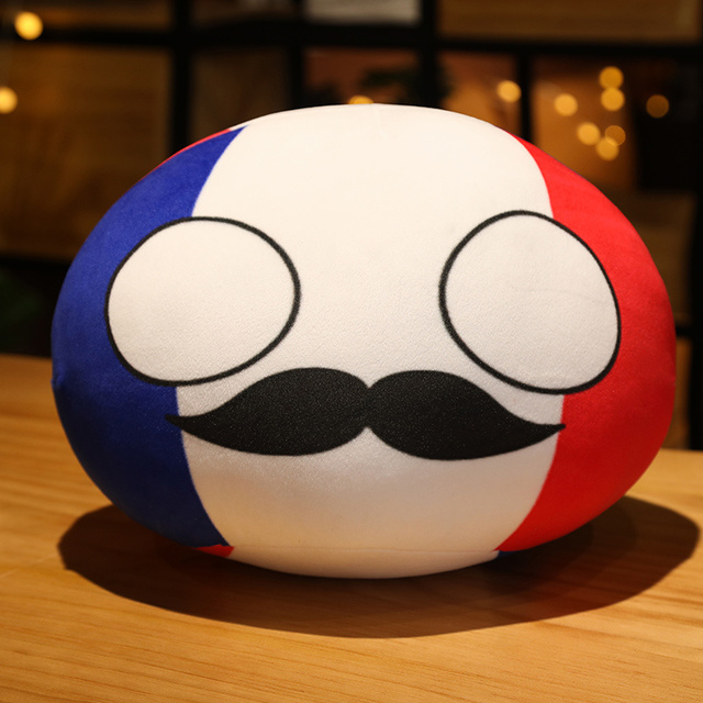 France Countryball Plush Polandball 10/30/50cm