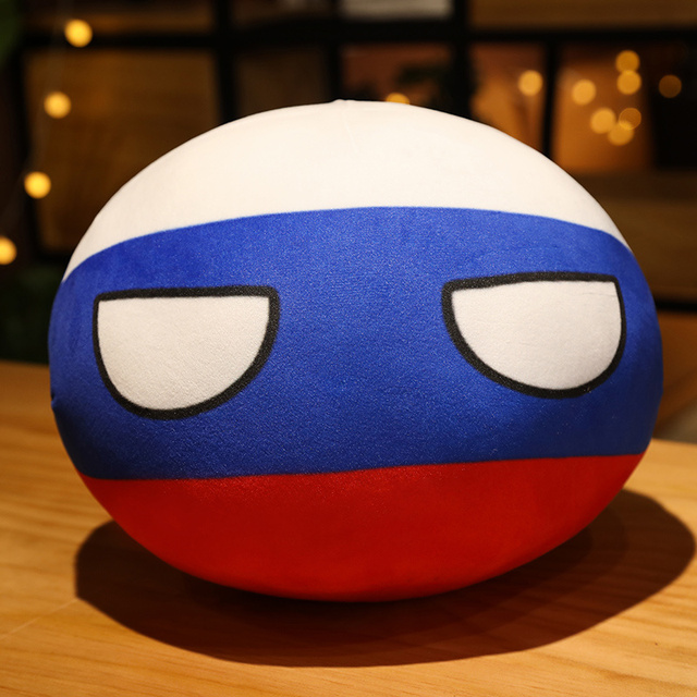 Russia Countryball Plush Polandball 10/30/50cm