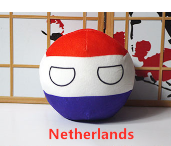 Netherland Countryball Plush Polandball 9-20cm
