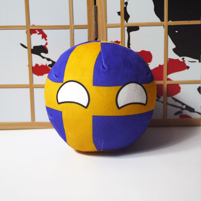 Sweden Countryball Plush Polandball 9-20cm
