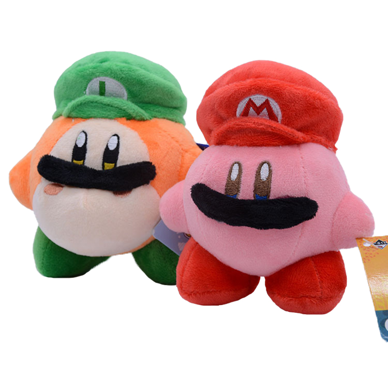 10-Cm-Kawaii-Super-Mario-Bros-Luigi-Soft-Stuffed-Plush-Dolls-Anime-Kirby-Characters-Decor-Pillow-3