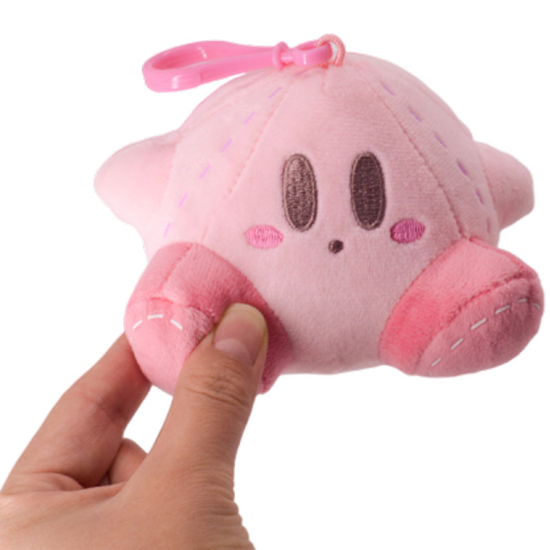 10Cm-Takara-Tomy-Kawaii-Pink-Star-Kirby-Waddle-Dee-Adventure-Game-Animal-Pendant-Keyring-Soft-Stuffed-5