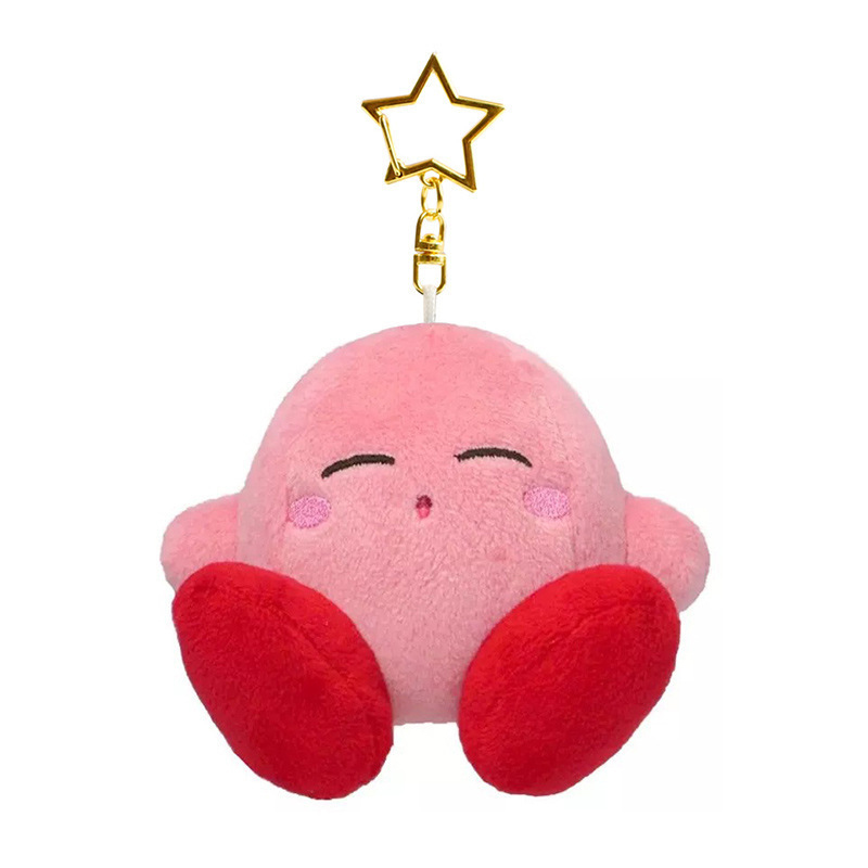 11-Models-10Cm-Kirby-Plush-Doll-Toys-Cute-Pink-Kirby-Keychain-Car-Pendant-Anime-Kawaii-Cartoon-2