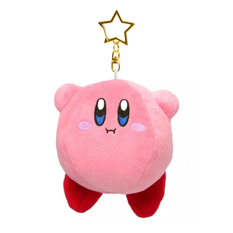 11-Models-10Cm-Kirby-Plush-Doll-Toys-Cute-Pink-Kirby-Keychain-Car-Pendant-Anime-Kawaii-Cartoon-3