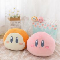 30-34CM-KAWAII-Kirby-Anime-cartoon-Series-Kirby-Waddle-Dee-Plush-toys-soft-Cute-Pillow-Baby