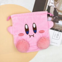Cartoon-Stuffed-Animals-Melody-Cinnamorol-Kirby-Kuromi-Plush-Bag-Kawaii-Cute-Soft-Drawstring-Pocket-Coin-Purse