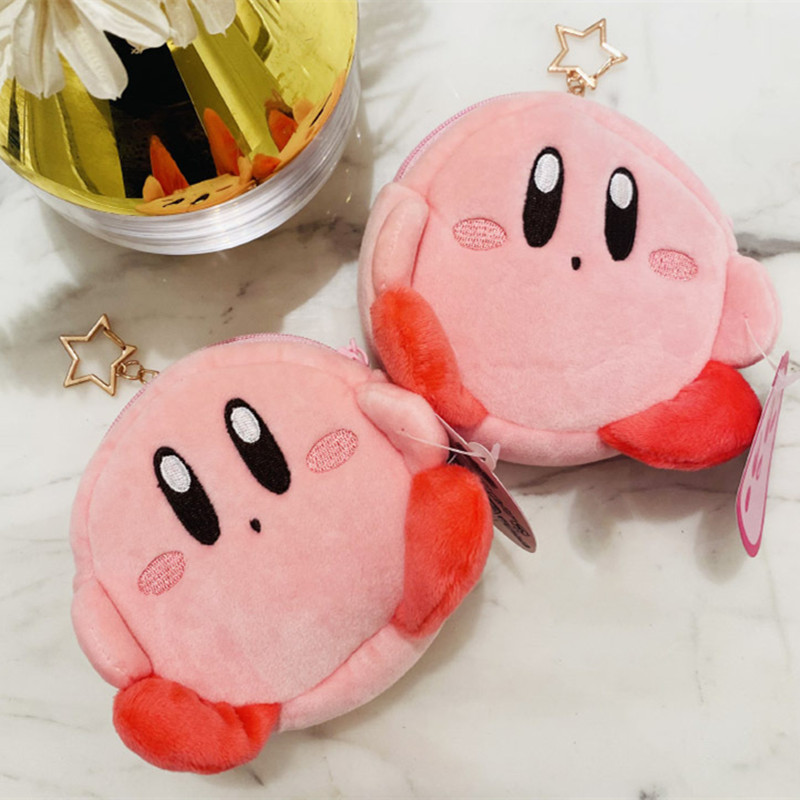 Kawaii-Kirby-Plush-Toy-Hand-Bag-Cartoon-Star-Kirby-Messenger-Bag-Plush-Toy-for-Girls-Birthday-3