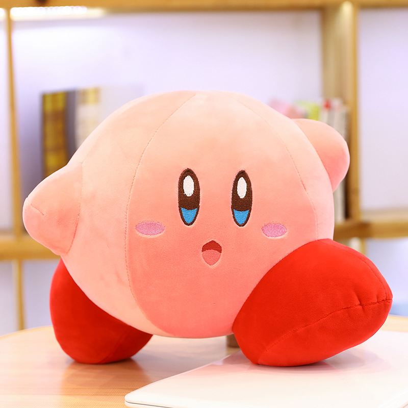 Kirby-Cartoon-Plush-Doll-Kawaii-Kids-Toys-Cute-Anime-Stuffed-Plushies-Pillow-Creative-Home-Decoration-Children-1