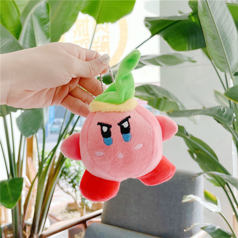 Kirby-Plush-Stuffed-Toys-Cartoon-Anime-Pendant-Cosplay-Kirby-Plush-Doll-Cute-Strawberry-Navy-Hat-Kirbys-1