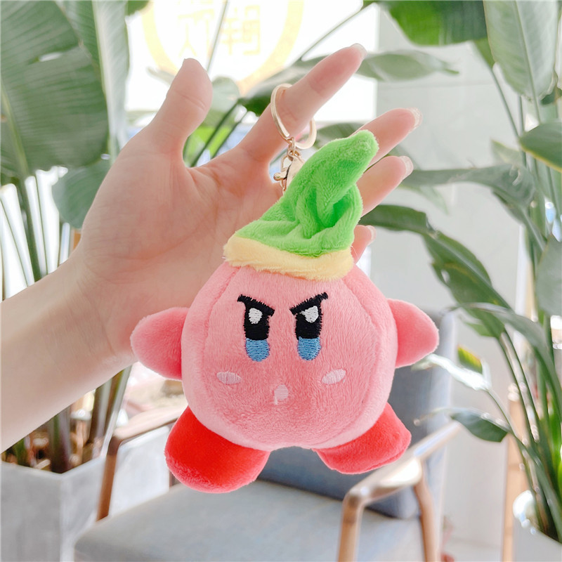 Kirby-Plush-Stuffed-Toys-Cartoon-Anime-Pendant-Cosplay-Kirby-Plush-Doll-Cute-Strawberry-Navy-Hat-Kirbys-4
