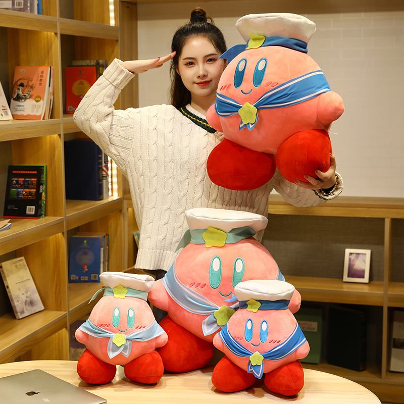 Star-Kirby-Doll-Plush-Toys-Love-Chef-Doll-Strawberry-Pillow-Pendant-Children-s-Doll-Birthday-Gift-2