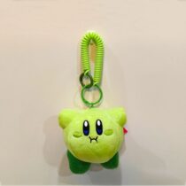 Green Kirby Plush Keychain