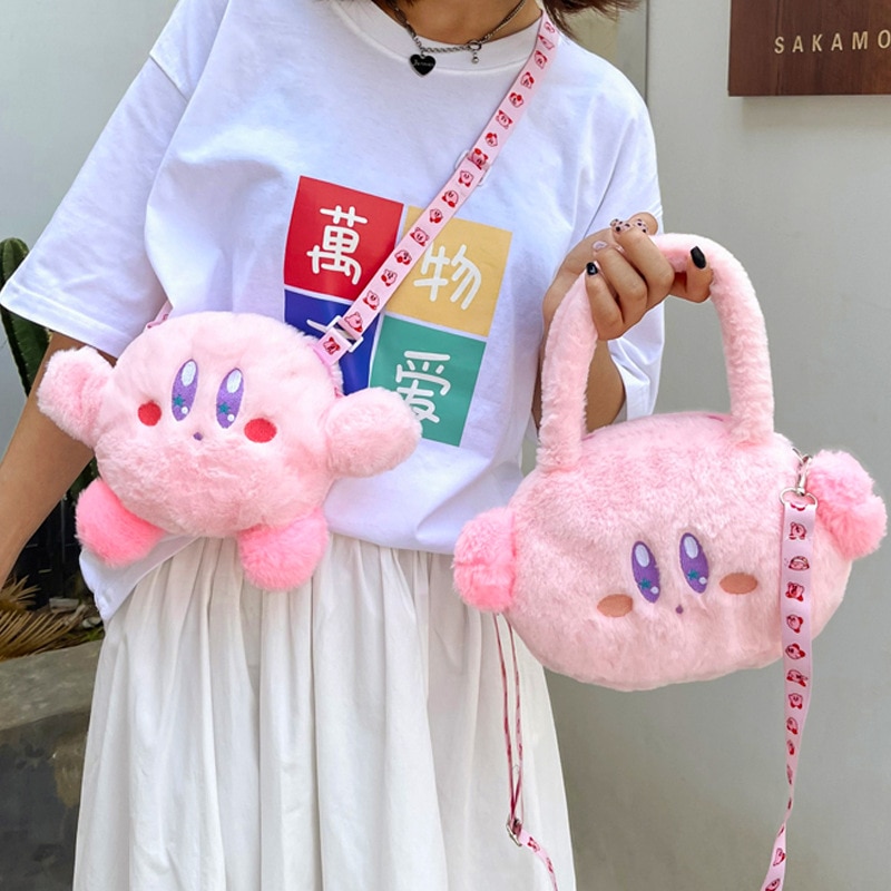 Cartoon-Kirby-Plush-Toys-for-Girls-Sweet-Pink-Kirby-Plushie-Stuffed-Toys-Children-Plush-Women-Messenger-1