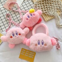 Cartoon-Kirby-Plush-Toys-for-Girls-Sweet-Pink-Kirby-Plushie-Stuffed-Toys-Children-Plush-Women-Messenger