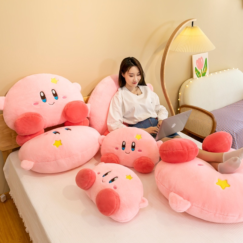 New-Anime-Star-Kirby-Plush-Toy-Doll-Soft-Pillow-Star-Kirby-Bed-Pillow-Gift-Kawaii-Toys-4