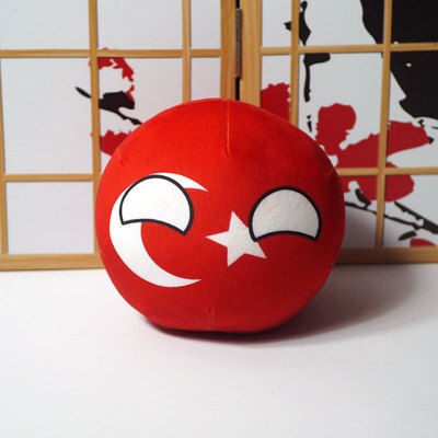Turkey Countryball Plush 20cm