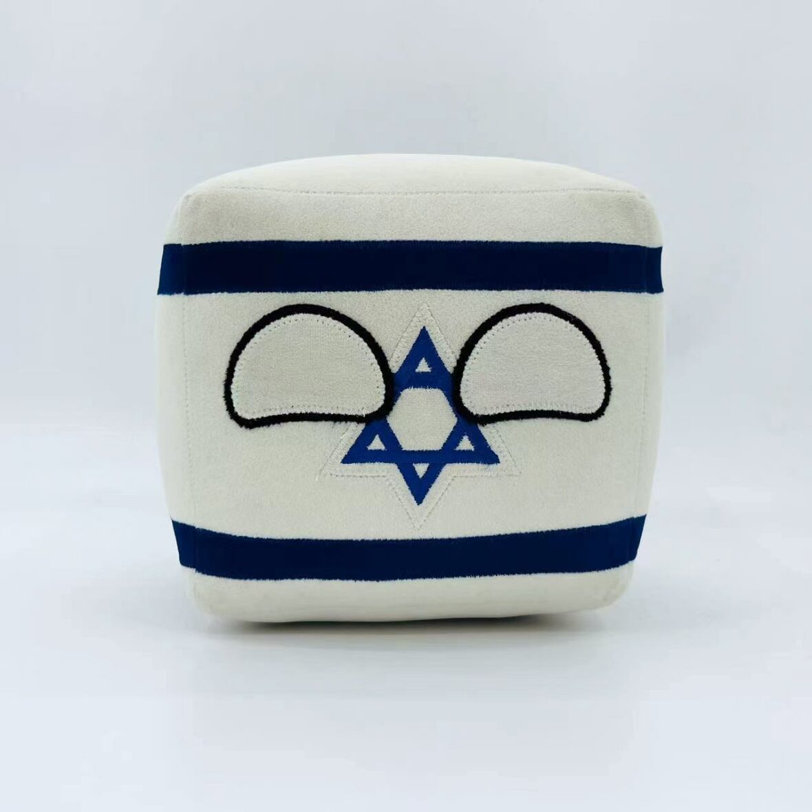 Israel Countryball Cube Plush 20CM