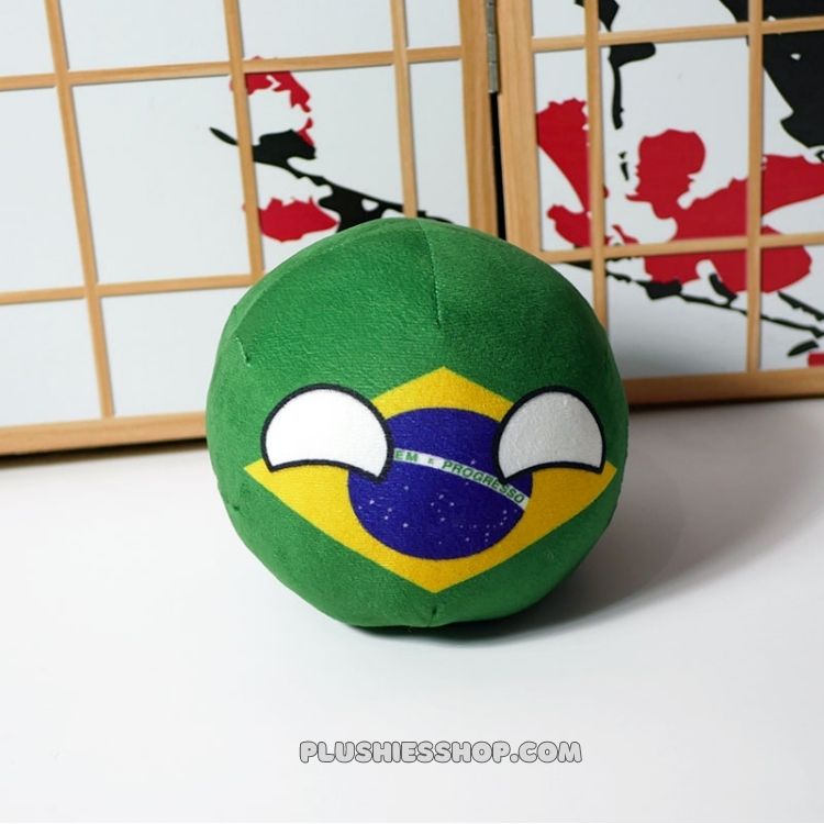 Brazil Countryball Plush Polandball 9-20cm