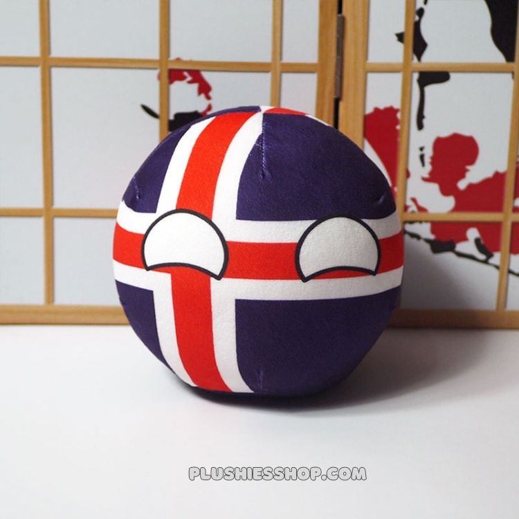 Iceland Countryball Plush Polandball 9-20cm