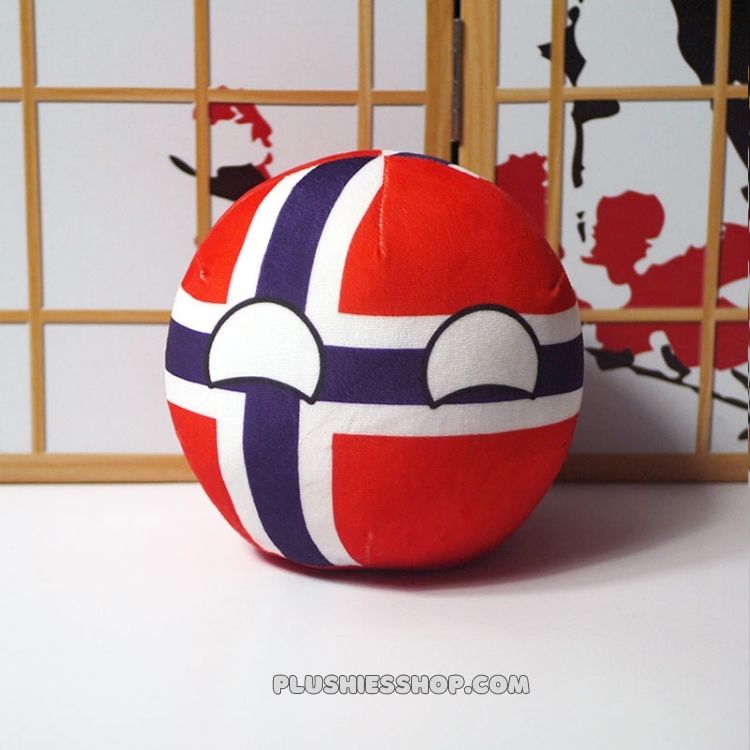 Norway Countryball Plush Polandball 9-20cm